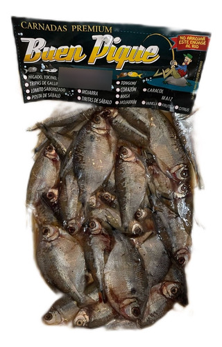 Carnada Señuelo Pesca Al Vacio Mojarras Mojarrin