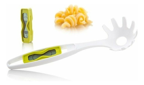 Cuchara Para Pasta Con Timer Cocina Digital Vacu Vin Color Blanco