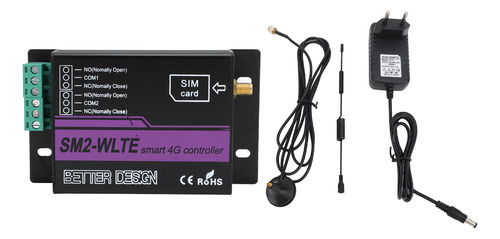 Aplicación Controladora De Alarma Sms 4g Gsm Relay Sm2 Wlite