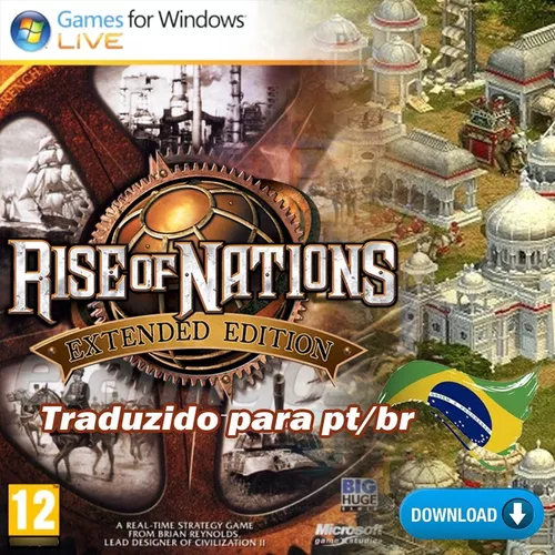 Tradução para Rise of Nations: Thrones and Patriot Download