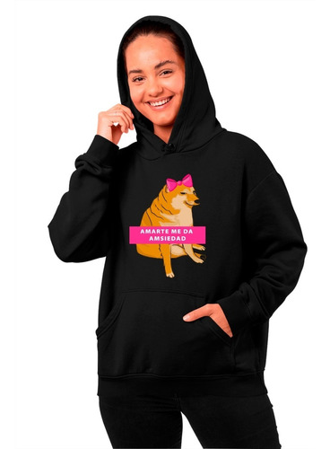 Sudadera Cheems Pareja 14 Febrero Dog Unisex Hombre Mujer