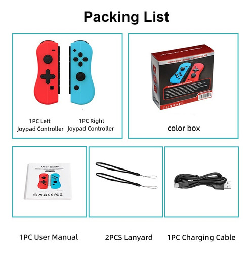 Compatible Con Switch 2 Joy-con Inalámbrico Con Giroscopio