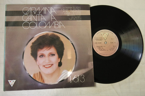 Vinyl Vinilo Lp Acetato Carmiña Canta A Colombia Vol 3 Balad