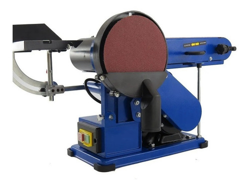 Imagen 2 de 3 de Lijadora de banda, de disco y de banco KLD KLDLB azul 50Hz 375W 220V