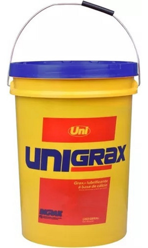 Graxa Azul Unigrax Ca 2 Ingrax - Balde 18kg