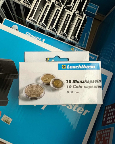 Cápsulas Para Monedas Caps 38 Mm Leuchtturm