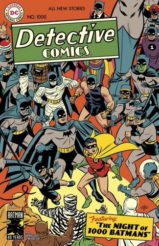 Detective Comics #1000 1950's Variant Cover (2019) Batman Dc