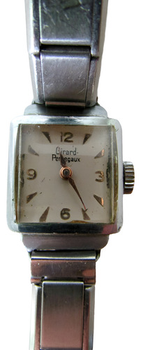 Antiguo Reloj Girard Perregaux Art Deco Cuerda Dama (Usado)