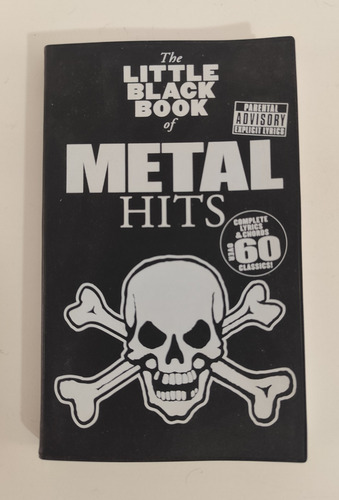 Livro Songbook The Little Black Book Of Metal Hits (Usado)