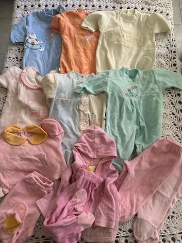 Lote De Ropa De Bebé 3 Meses Usada 12 Prendas