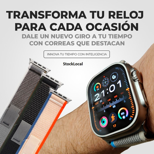 Correa Apple Watch / Hello Watch 3+ Nylon Ultra Original