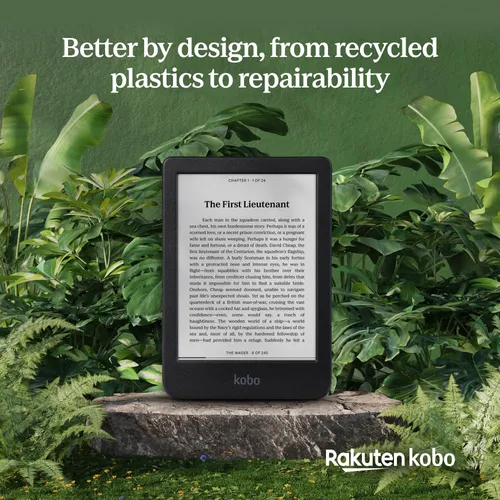 Ereader Kobo Clara Bw De 16 Gb, Antideslumbrante, Resistente