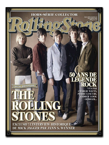 #519 - Cuadro Vintage 30 X 40 - No Chapa Rolling Stones Rock