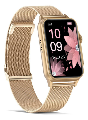 Reloj Inteligente Fitvii Nexa Fitness Tracker Monitor De Sal Color De La Caja Diseño De La Malla Color De La Malla Color Del Bisel