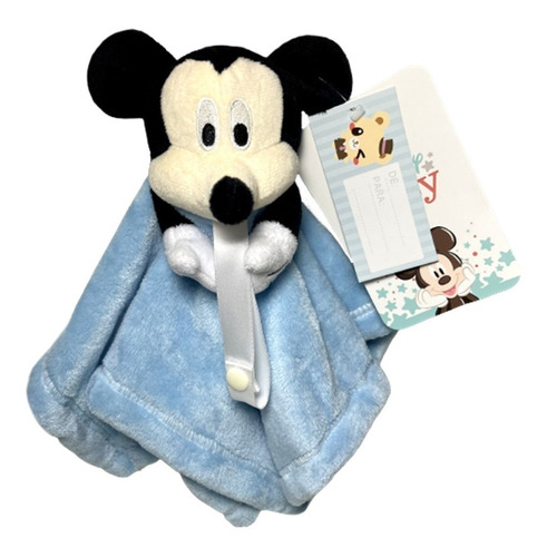 Naninha Infantil Mickey Mouse Azul Baby Disney Original
