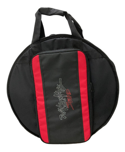 Capa Bag Wake Make Sport Para 5 Pratos Bateria Porta Baqueta