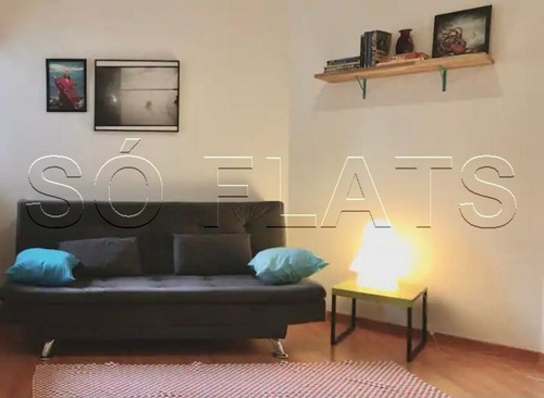 Imagem 2 de 15 de Flat La Residence Paulista, A 2 Quadras Da Av. Paulista E Do Metrô Consolação - Sf34829