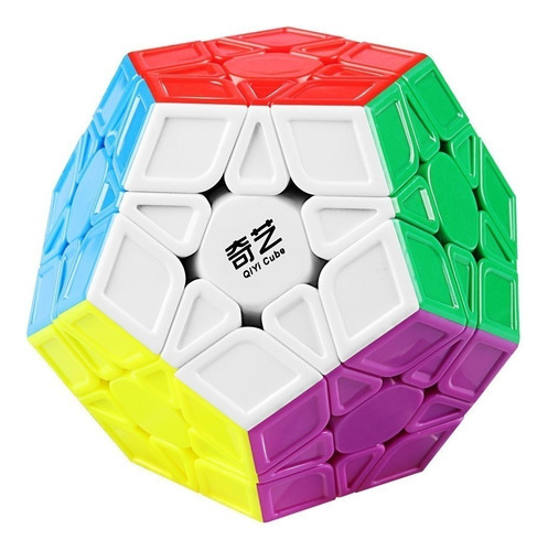Cubo Mágico Profissional Megaminx Qiyi Stickerless Qiheng S