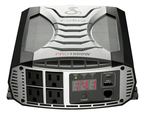 Inversor De Corriente Cobra Potencia 1500w Cpi1500w