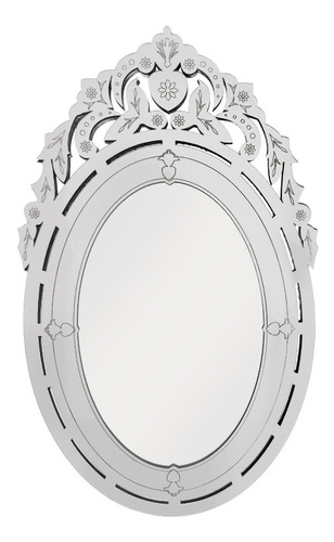Quadro Espelho Veneziano Decorativo Sala Quarto 35x60- 38.84