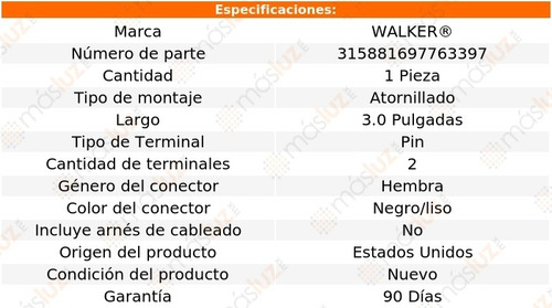 Sensor De Velocidad Saturn Sc1 L4 1.9l 95/02 Walker