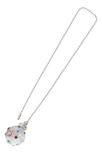 Cadena Colgante Crystal Charm Para Ventilador De Techo, 50 C