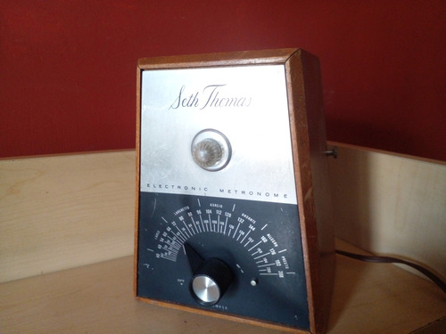 Metronomo Retro Seth Thomas (Usado)