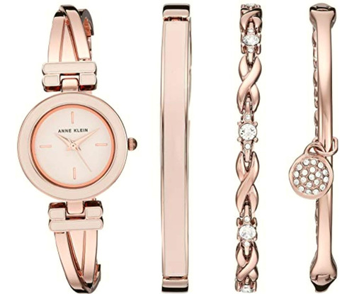 Reloj Anne Klein Ak3284lpst Para Dama Color Oro Rosa