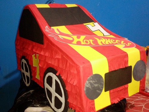 Piñatas Hot Wheels Autos Personalizado