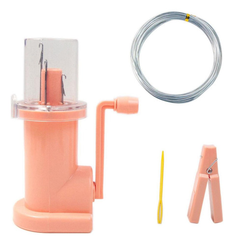 Mini Herramienta De Tejedora De Máquina De Tejer De Rosa