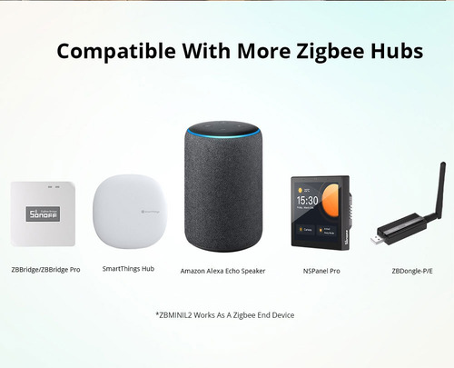 Sonoff Zbminil2 Interruptor Zigbee Sin Neutro Google Alexa