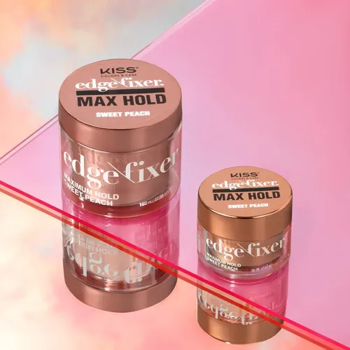 Edge Fixer Kiss Colors & Care Maximum Hold Biotina B7 100ml