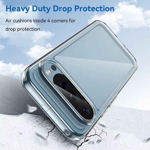 Funda Space Clear Premium Para Google Pixel 9/9 Pro/9 Pro Xl Transparente Pixel 9/9 Pro