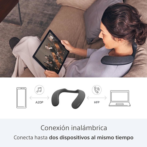 Imagen 6 de 7 de Parlantes Inalámbricos Estilo Neckband Srs-ns7