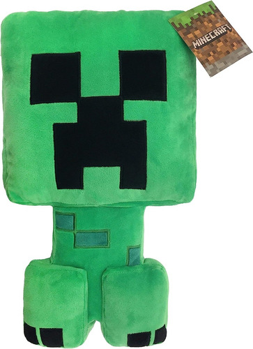 Minecraft Peluche Creeper Super Suave, Producto Oficial