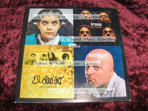 Bersuit Orishas El Otro Yo Cd Promo 3 Tracks De Coleccion (Usado)