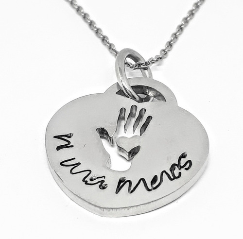 Dije Acero Feminista Ni Una Menos. Linea Joyeria