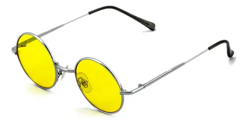 Gafas Redondas Estilo Ozzy Osbourne John Lennon Con Estuche