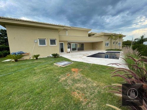 Imagem 24 de 30 de Casa Com 4 Dormitórios À Venda, 395 M² Por R$ 3.900.000,00 - Condomínio Lago Azul - Araçoiaba Da Serra/sp - Ca0237