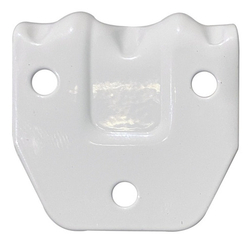 Imagen 3 de 8 de 3 Soportes Escuadra Angulo Mensula Para Cortinas De 7x3.5cm