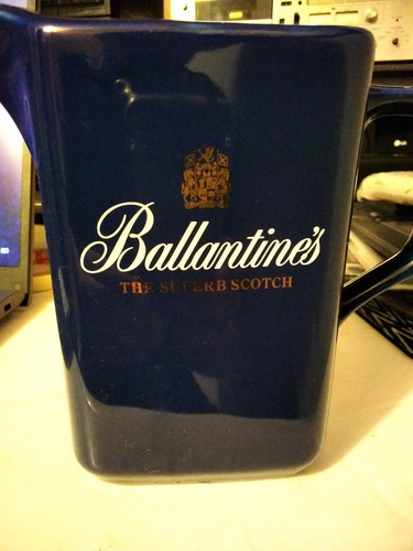 Jarra Whisky Ballantines 750 Cc Cerámica (Usado)