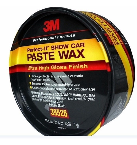 Cera 3m Wax Carnauba Tratamiento Acrilico