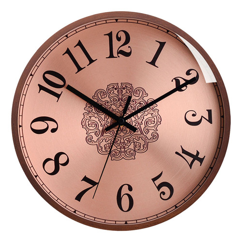 Reloj De Pared Decoración De La Oficina En Casa Oro Rosa E