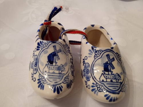 Zuequitos Decorativos-ceramica Delft Blue-holandeses-v.desc.