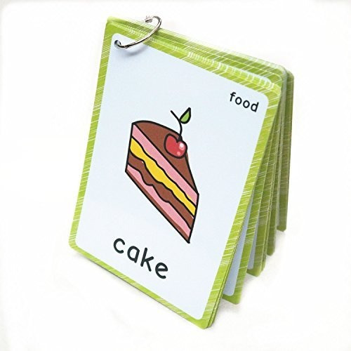 Tarjeta Didactica - Santsun 35 Pieces Food Flash Cards For T