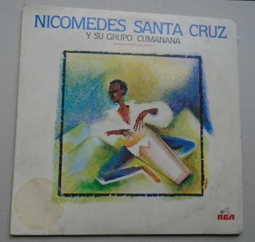 Vg Disco Vinilo Nicomedes Santa Cruz Ritmos Negros Del Peru