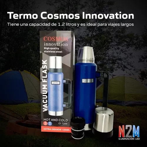 Termo Para Mate 1200ml Acero Inoxidable Pico Cebador Full