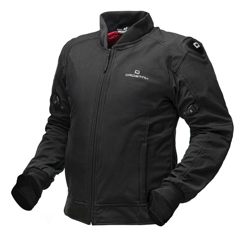 Campera Moto Urban Winter Drostav Softshell Cuello Aviador