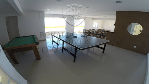 Imagem 29 de 30 de Praia Grande - Ocian - Linda Cobertura Duplex- 3 Dormitórios - 2 Salas - Salão De Festas - Vista Para O Mar - Rs60