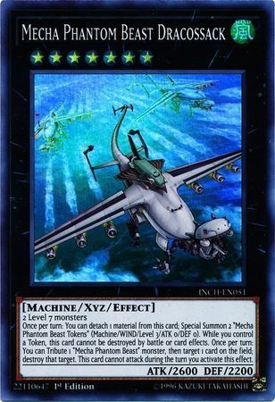 Yugioh! Mecha Phantom Beast Dracossack - Inch-en051